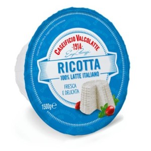 Ricotta cheese, VALCOLATTE, 1,5 kg